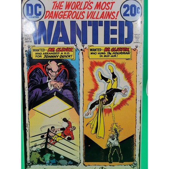 Wanted the World's Most Dangerous Villains #7 Comic Book - Picture 6 of 6